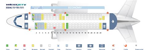 westjet boeing 737 700 seating.
